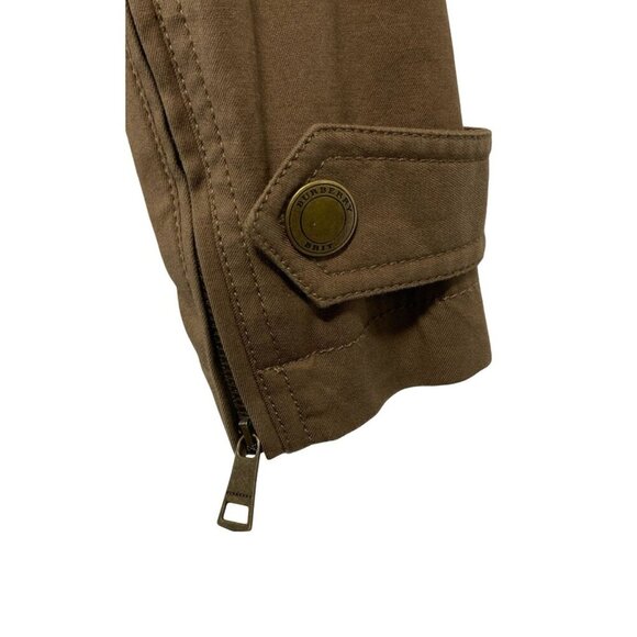 Burberry Brit Women’s Brown Motto Belted Jacket, Size 4 - Picture 3 of 9